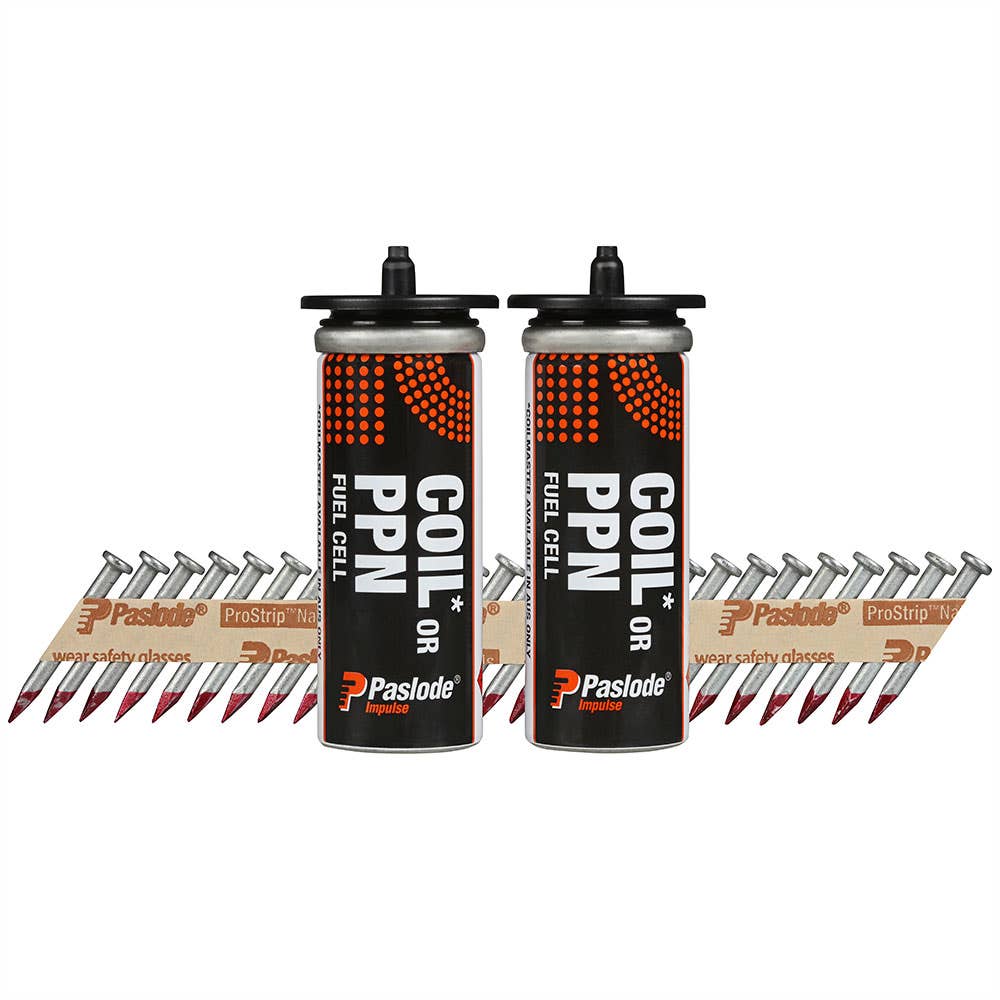 Impulse Gal Smooth Shank Nails Fuel for Paslode PPN Master Newcastle Maitland Hunter NHS