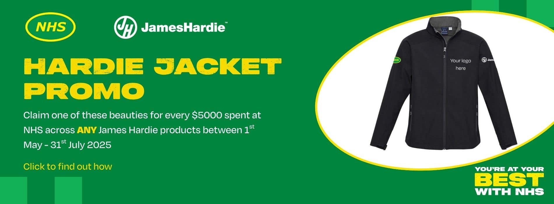 Hardie Jacket Promo
