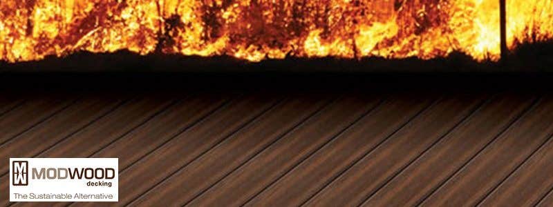 ModWood Flame Shield Decking