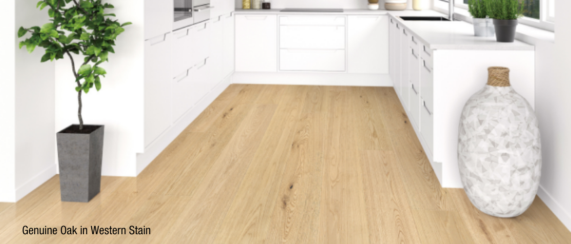 Engineered flooring products at NHS