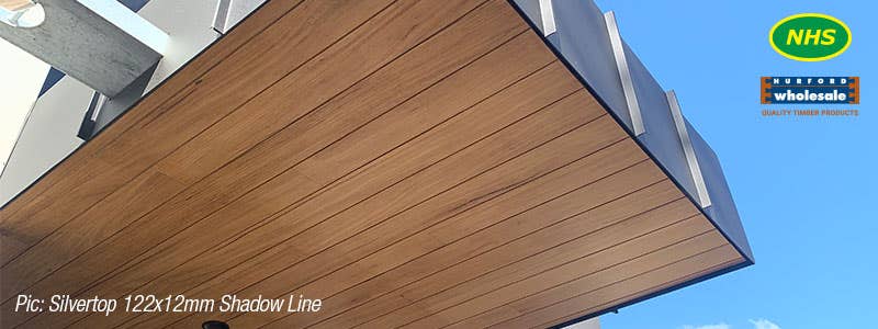 The timber hardwood lining board solution for an indoor or alfresco area