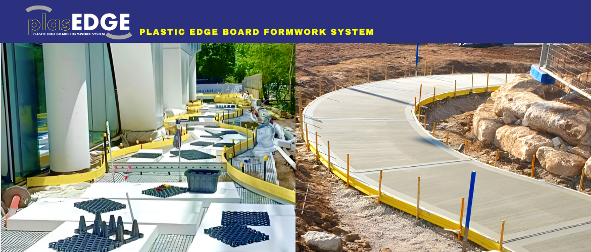 Introducing plasEDGE Flex Board: Your Solution for Efficient Concrete Edge Forming