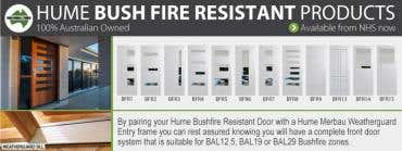 Hume Bushfire Resistant Products