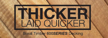 Boral Timber 600Series NSW Southern Spotted Gum decking