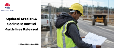 Updated Erosion & Sediment Control Guidelines