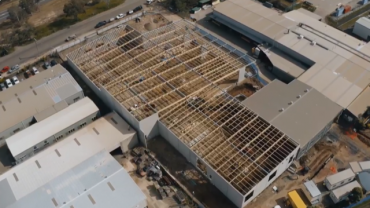 Hyne Timber build the largest Glulam plant in Australia