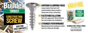 Buildex Timber Construction Screws