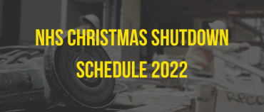 NHS Christmas Shutdown 2022