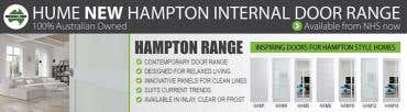 NEW Hampton Doors from Hume Doors